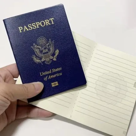 US Passport Notebook